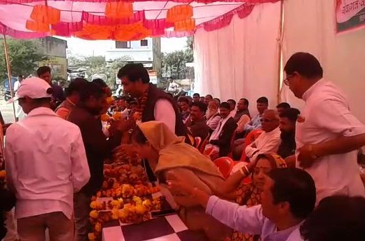 झाबुआ के थांदला मे क्रांग्रेस पार्टी के कार्यकर्ताओ का नववर्ष मिलन समारोह सम्पन्न,थादला झाबुआ से माणकलाल जैन की रिपोर्ट