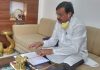 भाजपा प्रदेश अध्यक्ष एवं खजुराहो सांसद बी.डी.शर्मा ने पन्ना व छतरपुर के जिला एवं मैदानी अधिकारियों से वीडियो कांफ्रेंसिंग कर जाना क्षेत्र का हाल,अधिकारियों का बढ़ाया हौसला, पन्ना से संवाद न्यूज ब्यूरो दीपक शर्मा की रिर्पोट