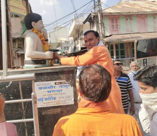 थांदला में हुआ नवनियुक्त भाजपा जिलाध्यक्ष श्री लक्ष्मण सिंह नायक का स्वागत किया,थांदला से मनीष वाघेला की रिपोर्ट